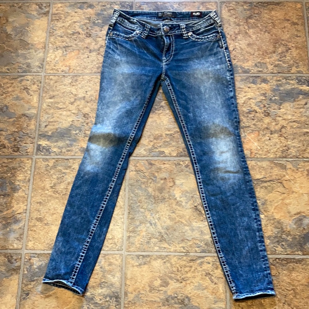 Silver suki skinny jeans 31 x 31